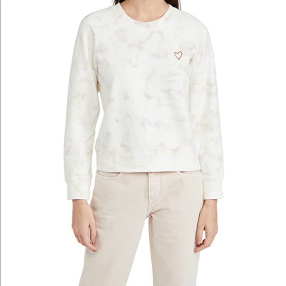 Madewell Tops - Madewell Tie Die Sweatshirt in Warm Violet NWOT